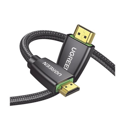 Cable HDMI 2.0 de Nylon Trenzado / 10 m / 4K@60Hz / HDR / 3D / HEC (Canal Ethernet HDMI) / ARC (Canal de Retorno de Audio / Color Profundo de 48 bits / Audio de 32 canales / HDCP 2.2 /Audio DTS: X / 18 Gbps / Blindaje de 4 capas