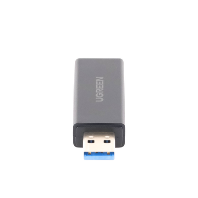 Lector de tarjetas SD portátil USB 3.0 de doble ranura / adaptador de tarjeta de memoria flash concentrador para TF SD Micro SD SDXC SDHC MMC RS-MMC Micro SDXC Micro SDHC UHS-I