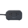 Cargador de Escritorio y Tomacorriente Múltiple | 3 Puertos USB-C | 1 Puertos USB-A | 3 Tomacorriente de CA | Tecnología GaN II | 1 USB 100W PD | Carga Rápida | Diseño Innovador en Forma de Cubo | Interruptor de Apagado.