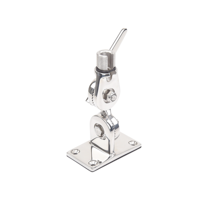 Montaje rotativo de acero inoxidable, 4 posiciones, rosca estándar 1”-14