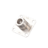 Conector N Hembra de Cambio Rápido / Wattmetro BIRD 43, 4304, 4 perforaciones a 18 mm, Níquel/ Plata/ Teflón.â€‹