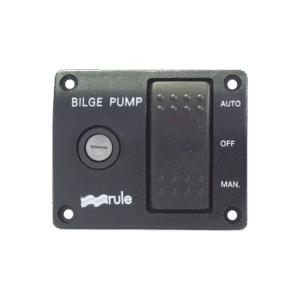 Switch de tres posiciones para control de bombas de achique.