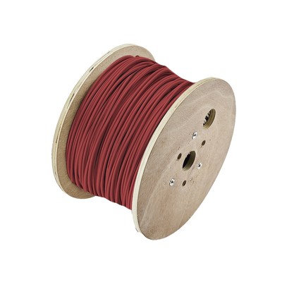 Bobina de 305 Metros de Alambre / 2 x 16 AWG / Riser / Para Aplicaciones de Incendio FPLR / Blindado Sólido Color Rojo