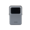 Power Bank Serie UNO Inalambrico | 10000mAh | 7.5W/20W | Con Emojis de Estado | Carga Rápida USB-C Bidireccional | Pantalla TFT Inteligente | Con Holder | Color Grey.