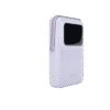 Power Bank Serie UNO Inalambrico | 10000mAh | 7.5W/20W | Con Emojis de Estado | Carga Rápida USB-C Bidireccional | Pantalla TFT Inteligente | Con Holder | Color Purple.