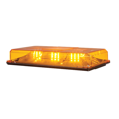 Mini barra de luces Highlighter LED, color Ámbar, Montaje Permanente, Ideal para Seguridad Privada