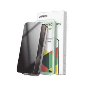 Protector de pantalla UGREEN HD con marco de instalación para iPhone 16 Pro Max (paquete de 1)