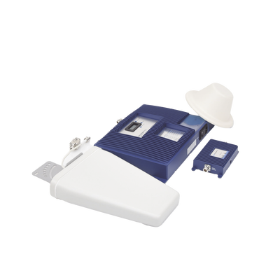KIT de Amplificador de Señal Celular PRO 1050 | Incluye Amplificador de Línea para Compensar la Pérdida en Cables Coaxiales | Todas las Frecuencias de México | Hasta 3,200 m2 de Cobertura | Soporta 4G LTE, 3G y Voz KIT de Amplificador de Señal Celular PRO 1050 | Incluye Amplificador de Línea para Compensar la Pérdida en Cables Coaxiales | Todas las Frecuencias de México | Hasta 3,200 m2 de Cobertura | Soporta 4G LTE, 3G y Voz