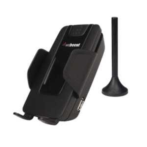 Kit amplificador de señal celular cuatribanda para vehículo, especial para 4G LTE, 3G y 2G, monousuario. Amplifica las bandas de frecuencia de 850MHz, 1900MHz, 1700/2100MHz y 700MHz, con una ganancia máxima de 50dB.