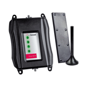 Kit amplificador de señal celular cuatribanda para vehículo, para 4G LTE, 3G, 2G y Nextel Evolution, multiusuario. Amplifica las bandas de frecuencia de 850MHz, 1900MHz, 1700/2100MHz y 700MHz, con una ganancia máxima de 50dB.