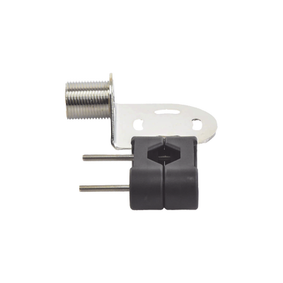 Soporte para antenas marinas con adaptadores de nailon para ajustarse a rieles cuadrados o redondos verticales u horizontales de 7/8″, 1″ y 11⁄4″