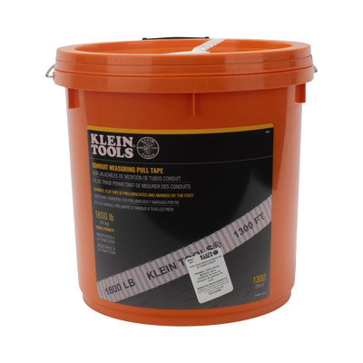 Cinta para Medir Conductos de 396m con Resistencia a la Tracción de 816 kg en Presentación de Cubeta