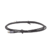 Cable USB-C a USB-C | 1 Metro | Transferencia de datos de 480 Mbps | Carga Rápida de hasta 60W | QC 4.0/3.0/2.0 | PD3.0 | FPC | AFC | Protección Integrada | Caja de Aluminio | Nylon Trenzado | Color Negro.
