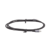 Cable USB-C a USB-C | 1 Metro | Transferencia de datos de 480 Mbps | Carga Rápida de hasta 60W | QC 4.0/3.0/2.0 | PD3.0 | FPC | AFC | Protección Integrada | Caja de Aluminio | Nylon Trenzado | Color Negro.