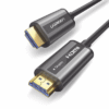 Cable HDMI de 30 Metros por Fibra Óptica 4K@60Hz | Fibra de 4 núcleos + Cobre estañado de 7 núcleos | Compatible con HDMI 2.0 | Alta velocidad 18 Gbps | 3D | HDR | Carcasa de Zinc | Premium | 2 Años de Garantía.