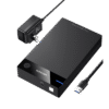 Carcasa de Disco Duro para 3.5" y 2.5" (Enclosure) | Con Cable USB 3.0 | Para HDD 3.5" / SSD 2.5" | SATA I/II/III | UASP | Hasta 16 TB | Compatible con Windows, Linux, Mac OS | No Requiere Controlador | Cable 1m | Incluye Adaptador d