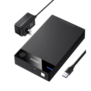 Carcasa de Disco Duro para 3.5" y 2.5" (Enclosure) | Con Cable USB 3.0 | Para HDD 3.5" / SSD 2.5" | SATA I/II/III | UASP | Hasta 16 TB | Compatible con Windows, Linux, Mac OS | No Requiere Controlador | Cable 1m | Incluye Adaptador d Carcasa de Disco Duro para 3.5" y 2.5" (Enclosure) | Con Cable USB 3.0 | Para HDD 3.5" / SSD 2.5" | SATA I/II/III | UASP | Hasta 16 TB | Compatible con Windows, Linux, Mac OS | No Requiere Controlador | Cable 1m | Incluye Adaptador d