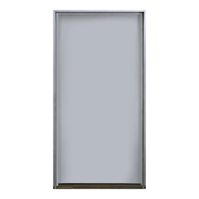 Puerta metálica galvanizada 3 ft 8in x 7 ft 0 in /Resistente a fuego 180 min Puerta metálica galvanizada 3 ft 8in x 7 ft 0 in /Resistente a fuego 180 min