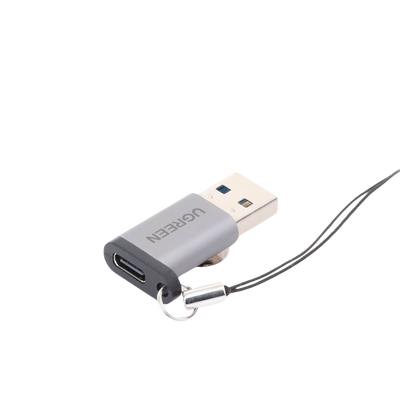 Adaptador USB 3.0 Macho a USB-C 3.1 Tipo C Hembra |Carga y Sincronización de Datos | Admite Corriente de 3A | Transferencia de hasta 5 Gbps | Amplia Compatibilidad | Chip VL160 | Caja de Aluminio | Color Gris Adaptador USB 3.0 Macho a USB-C 3.1 Tipo C Hembra |Carga y Sincronización de Datos | Admite Corriente de 3A | Transferencia de hasta 5 Gbps | Amplia Compatibilidad | Chip VL160 | Caja de Aluminio | Color Gris