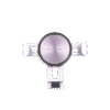 Soporte de Celular para Automóvil en Rendija de Ventilación / Sistema de Gravedad / Rotacion de 360° /Angulo Multiple / Almohadillas de Goma Antideslizantes / Amplia Compatibilidad con dispositivos de 4'' a 7'' / Color Negro