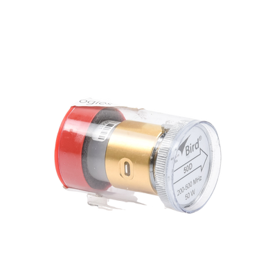 Elemento de 50 Watt en linea 7/8" para Wattmetro BIRD 43 en Rango de Frecuencia de 200 a 500 MHz.
