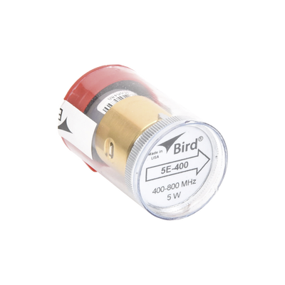 Elemento de 50 Watt en linea 7/8" para Wattmetro BIRD 43 en Rango de Frecuencia de 400 a 800 MHz.