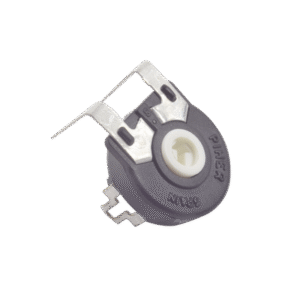 Potenciómetro de Carbón, 2.5 k Ohm, 0.25 Watt, 15 mm, Ajuste Vertical.