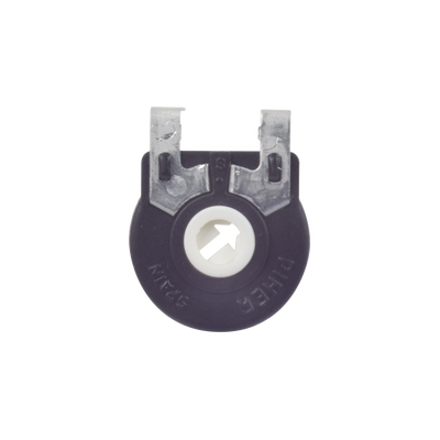 Potenciómetro de Cermet, 25 k Ohm, 0.25 Watt, 15 mm, Ajuste Vertical.