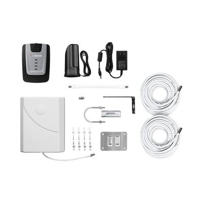 KIT de Amplificador de Señal Celular Home Room, especial para Datos 4G LTE, 3G y Voz. Mejora la señal en áreas de hasta 140 metros cuadrados. KIT de Amplificador de Señal Celular Home Room, especial para Datos 4G LTE, 3G y Voz. Mejora la señal en áreas de hasta 140 metros cuadrados.