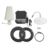 KIT Amplificador de señal celular 4G LTE, 3G y VOZ con antena direccional. Especial para cubrir áreas de hasta 4300 Metros Cuadrados por ser de grado comercial e industrial. Soporta múltiples operadores, tecnologías y usuarios.
