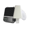 KIT Amplificador de señal celular 4G LTE, 3G y VOZ con antena direccional. Especial para cubrir áreas de hasta 4300 Metros Cuadrados por ser de grado comercial e industrial. Soporta múltiples operadores, tecnologías y usuarios.