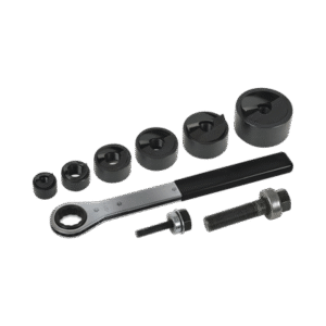 Juego de 6 Sacabocados de 1/2" a 2". con Estuche Juego de 6 Sacabocados de 1/2" a 2". con Estuche