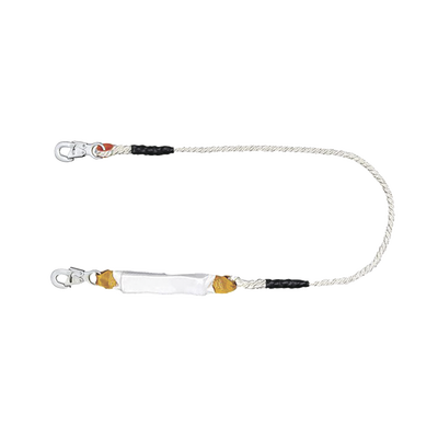 Amortiguador con Cable de Protección de Nylon y 2 Ganchos de Seguro Doble. Amortiguador con Cable de Protección de Nylon y 2 Ganchos de Seguro Doble.