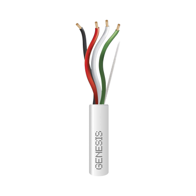 Bobina de 152 Metros / Cable AUDACIOUS / Premium 4 x 14 AWG / Riser / Libre de Oxigeno / Aplicaciones de Audio Profesional