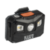 Lámpara Luz LED Frontal Recargable de 400 Lúmenes, Apagado Automático, con Correa de Tela, Adaptable y Ajustable a Gorros, Cascos, Cachuchas o directo a Frente Humana (Tipo Minero)