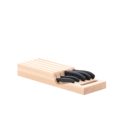 Portacuchillos de Cajón y 5 Cuchillos Swiss Classic Portacuchillos de Cajón y 5 Cuchillos Swiss Classic