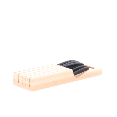 Portacuchillos de Cajón y 5 Cuchillos Swiss Classic Portacuchillos de Cajón y 5 Cuchillos Swiss Classic