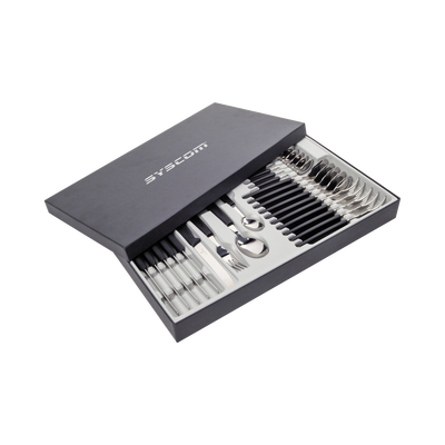 Set de Mesa Swiss Classic de 24 piezas, para 6 Personas.