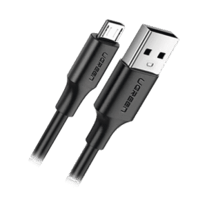 Cable USB-A a Micro USB | 1 Metro | Tecnología de Carga Rápida Qualcomm / QC 3.0/2.0 | Recarga hasta 18W | Transmisión de Datos hasta 480Mbps | Tecnología de Carga Segura | Hasta 5,000 Flexiones | ABS y PVC de Alta Duraci&o