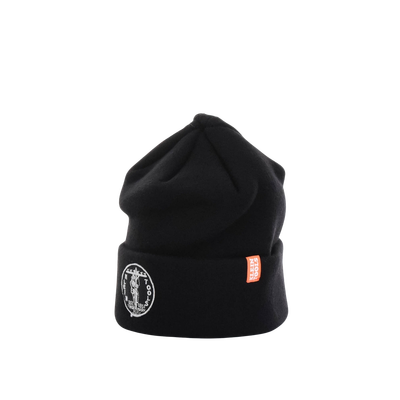 Gorro Negro de Tejido Grueso para Instaladores, con Logo KLEIN TOOLS Vintage.