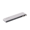 HUB USB-C (Thunderbolt 3) 5 en 2 | 1 Puerto HDMI 4K | 3 Puertos USB3.0 | USB- C (PD 100W) | Transferencia de Video y Datos | Multifuncional para MacBook Pro/Air | Carcasa de Aluminio.