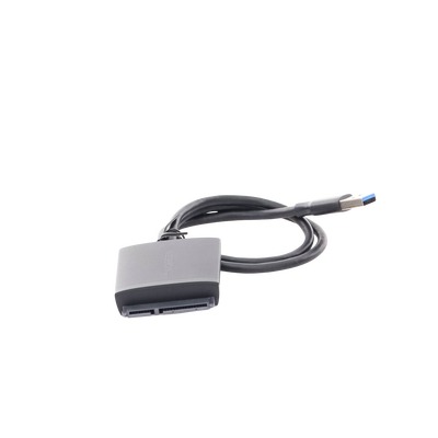 Adaptador USB 3.0 a SATA III | Compatible con Disco Duro HDD y SSD de 2.5" y 3.5" de hasta 12 TB | Velocidad USB 3.0 de hasta 5 Gbps | Alta Velocidad con UASP & TRIM | Cable de 50 cm.