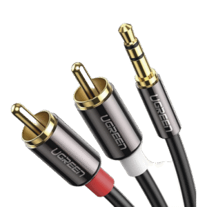 Cable Audio Premium Jack 3.5mm a 2 RCA / 10 Metros / Flexible / Doble Blindaje / Transferencia de Audio sin Pérdidas / Caja de Aleación de Cobre / Amplia Compatibilidad / Diseño Duradero. Cable Audio Premium Jack 3.5mm a 2 RCA / 10 Metros / Flexible / Doble Blindaje / Transferencia de Audio sin Pérdidas / Caja de Aleación de Cobre / Amplia Compatibilidad / Diseño Duradero.