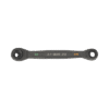 Juego de 2 llaves Estriadas de Matraca 4 en 1 con 8 Medidas Inglesas 1/2-5/8", 3/4-9/16", 1/4-3/8", 7/16-5/16"