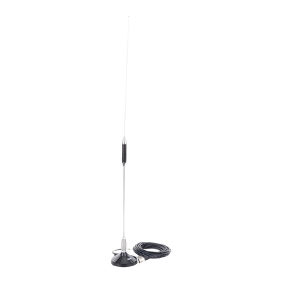 Antena Móvil para Rango de Frecuencia de Banda Civil (CB) 26.960 - 27.400 MHz. Antena Móvil para Rango de Frecuencia de Banda Civil (CB) 26.960 - 27.400 MHz.