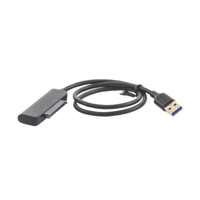 Cable Adaptador SATA a USB 3.0 | SATA 3.0/2.0 | Soporta HDD y SSD de 2.5" | Soporta S.M.A.R.T, TRIM, UASP | No Requiere Adaptador de Corriente | Cable 50 cm.