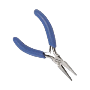 Pinza de puntas planas de 5" diente suave.