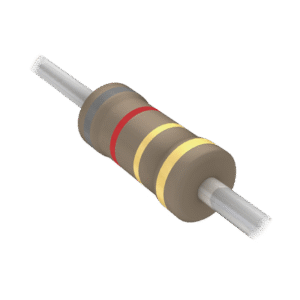 Resistencia Axial de Película de Carbón de 8.2 Ohm, 1/4 Watt, 5% Resistencia Axial de Película de Carbón de 8.2 Ohm, 1/4 Watt, 5%