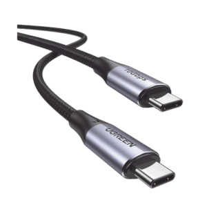 Cable USB-C a USB-C 3.2 Thunderbolt | 1 Metro | 240W | 10 Gbps | 480 Mbps | Soporta Video 4K@60Hz| Chip E-Market Inteligente | Carcasa de Aluminio | Nylon Trenzado | Blindaje de 4 capas. Cable USB-C a USB-C 3.2 Thunderbolt | 1 Metro | 240W | 10 Gbps | 480 Mbps | Soporta Video 4K@60Hz| Chip E-Market Inteligente | Carcasa de Aluminio | Nylon Trenzado | Blindaje de 4 capas.