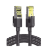 Cable Ethernet Cat7 CLASSâ… F/FTP Redondo con Malla de Nylon 1 Metro Cable Ethernet Cat7 CLASSâ… F/FTP Redondo con Malla de Nylon 1 Metro